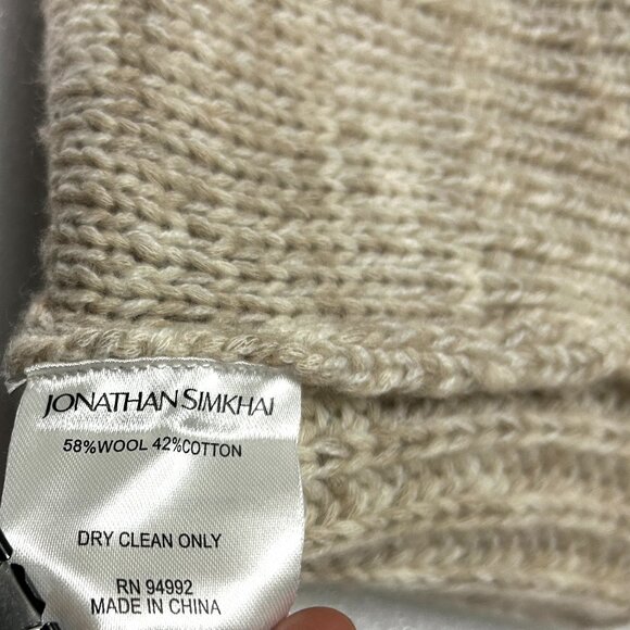 Jonathan simkhai Kara fringe pullover Sweater Medium - Picture 9 of 11